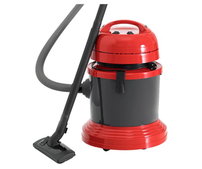 Red & Gray Barrel Vacuum Cleaner